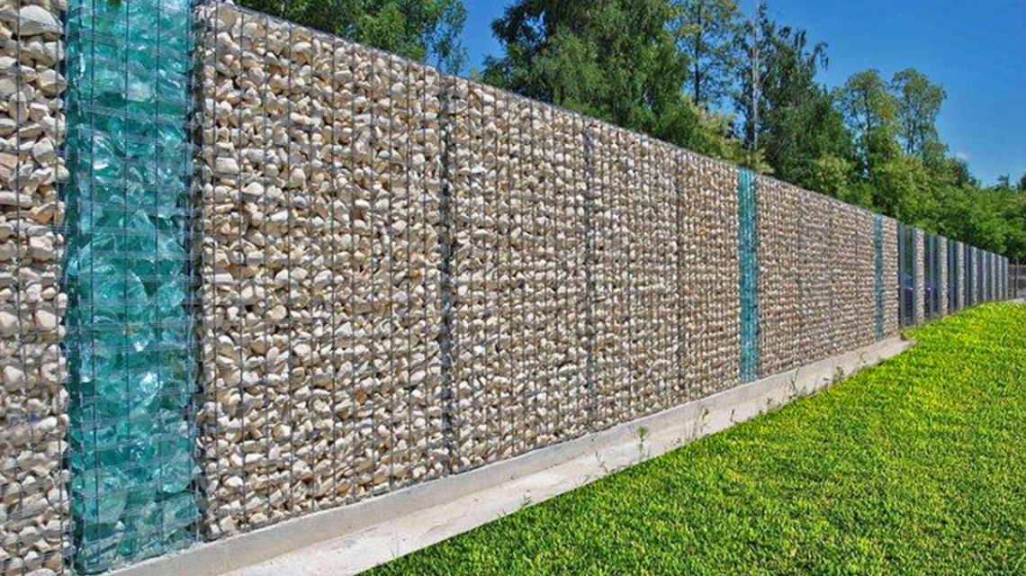 clôture architecture extérieure gabions www.slotdesign.fr