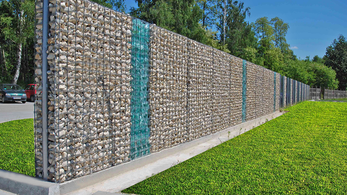 clôture architecture extérieure gabions www.slotdesign.fr