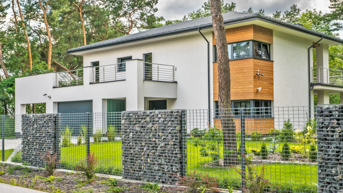 clôture brise-vue architecture gabions www.slotdesign.fr 