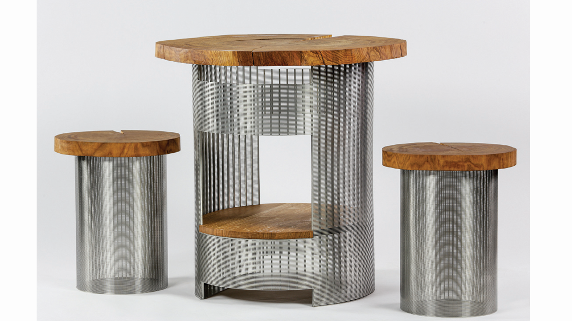 Tables design grille électro-soudée SLOT www.slotdesign.fr - <p>Tables design grille électro-soudée SLOT <a href=